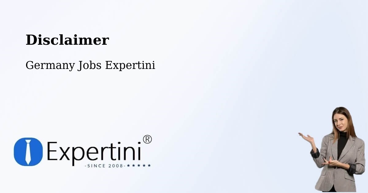 Disclaimer – Nörvenich - Germany Jobs Expertini